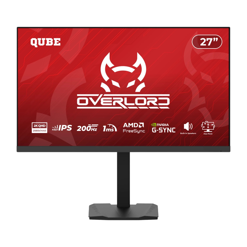 Монітор 27" QUBE Overlord (G27Q200H)